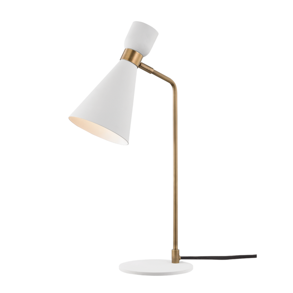 willa 1 light table lamp by mitzi hl295201 agb wh 1