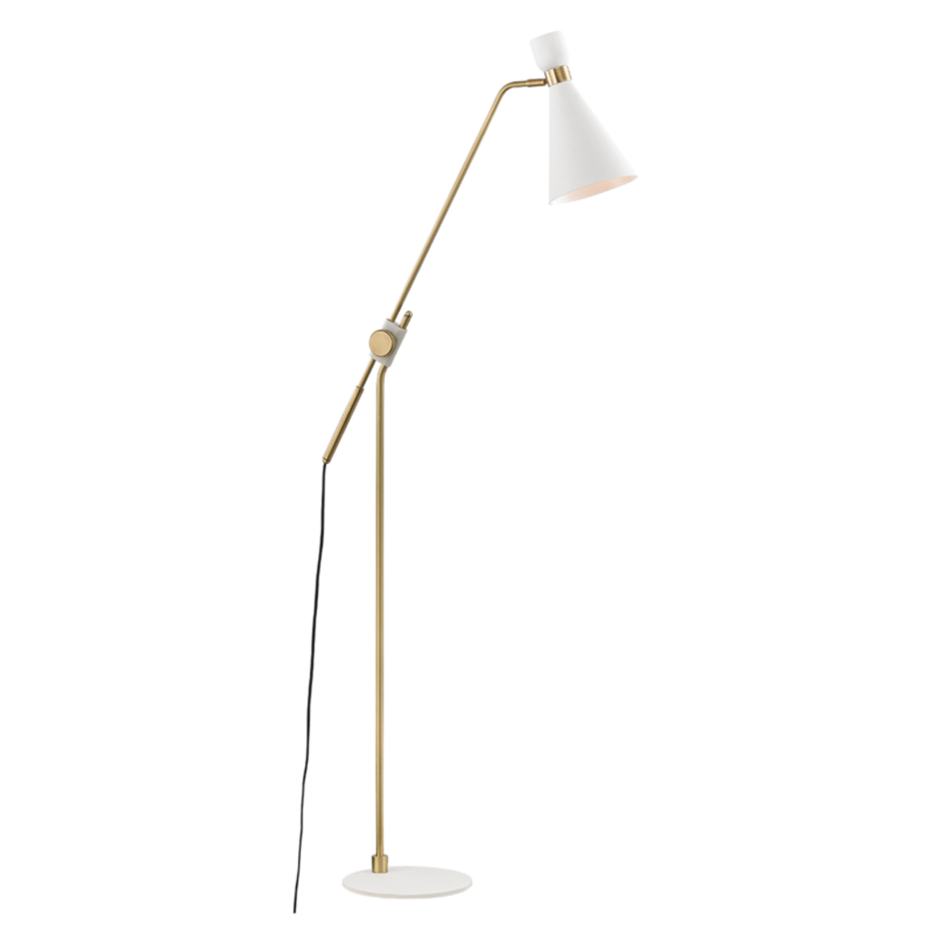 willa 1 light floor lamp by mitzi hl295401 agb wh 1