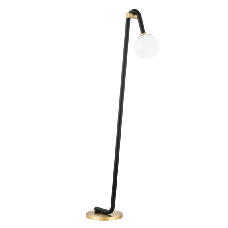 whit 1 light floor lamp by mitzi hl382401 agb bk 1