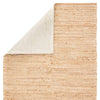 Clifton Natural Solid Tan & White Area Rug