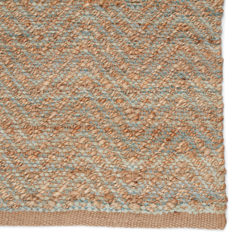 reap chevron rug in candied ginger frosty green design by jaipur 9