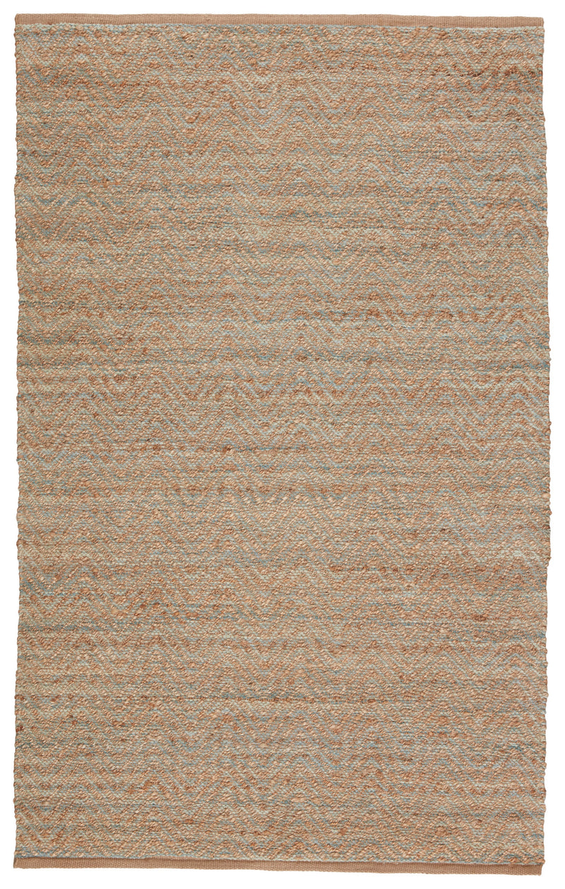 reap chevron rug in candied ginger frosty green design by jaipur 6