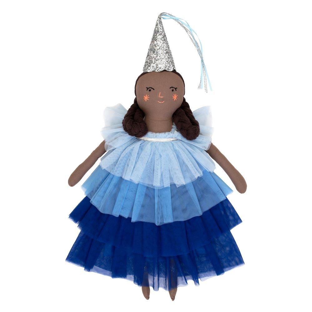 Blue Ruffle Princess Doll
