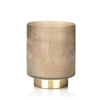 Cortina Scented Candle Jar in Taupe