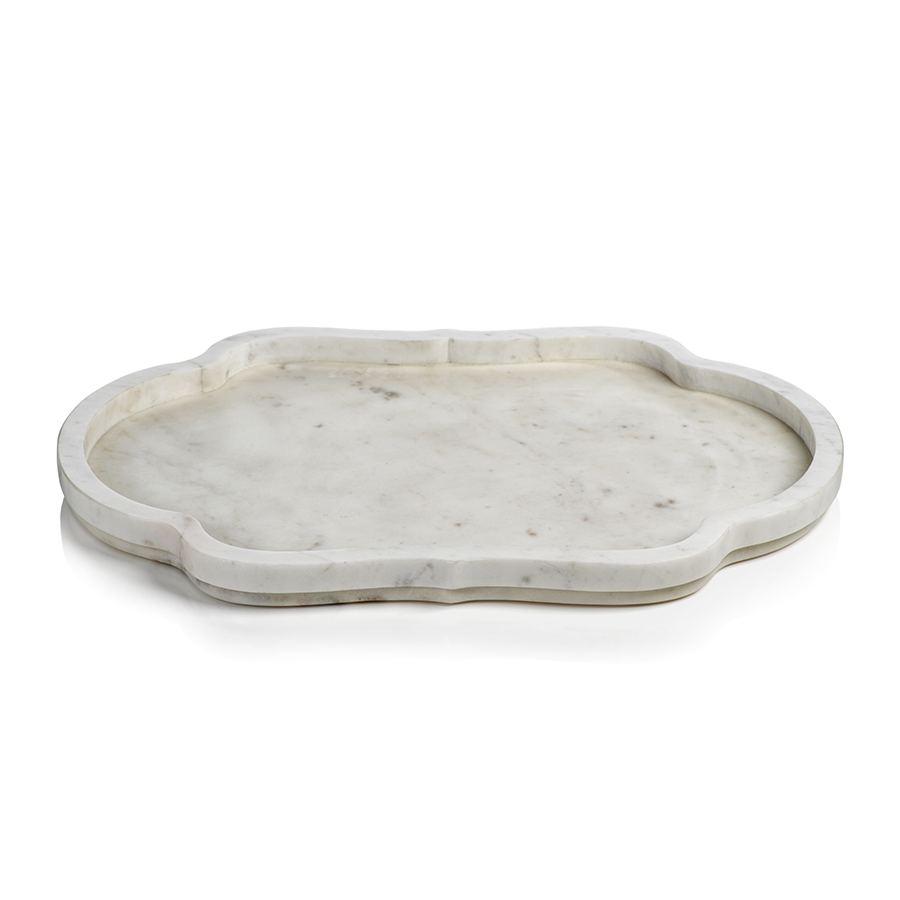 pietre white marble tray 2
