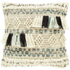 Karina KRN-003 Hand Woven Pillow in Beige & Ivory by Surya