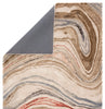 ges31 atha handmade abstract brown red area rug design by jaipur 4