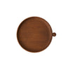 Inka Wood Tray Round - Small - Dark
