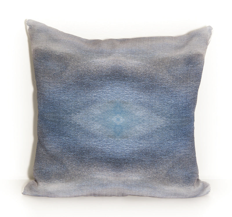 Blue Eye Throw Pillow designed by elise flashman