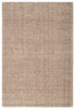 Sutton Natural Solid Tan/ Black Rug by Jaipur Living