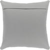 Manitou MTU-003 Suede Square Pillow in Medium Gray by Surya