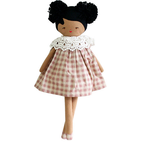 aggie doll rose check 1