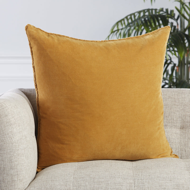 Sunbury Pillow in Gold by Jaipur Living