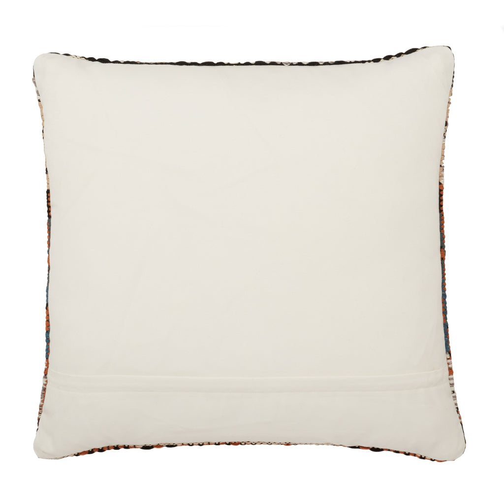 Nazka Zyan Indoor/Outdoor Orange & Blue Pillow 2