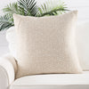 Estes Pillow in Gardenia & Warm Sand design by Jaipur Living