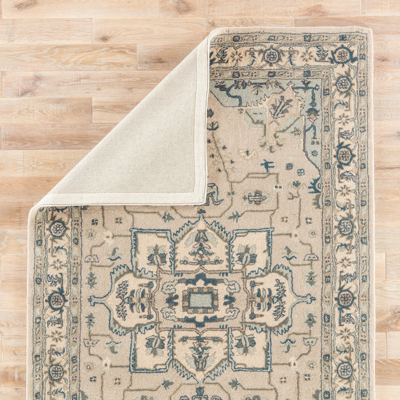 durango medallion rug in chateau gray mineral gray design by jaipur 3