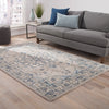 durango medallion rug in chateau gray mineral gray design by jaipur 5