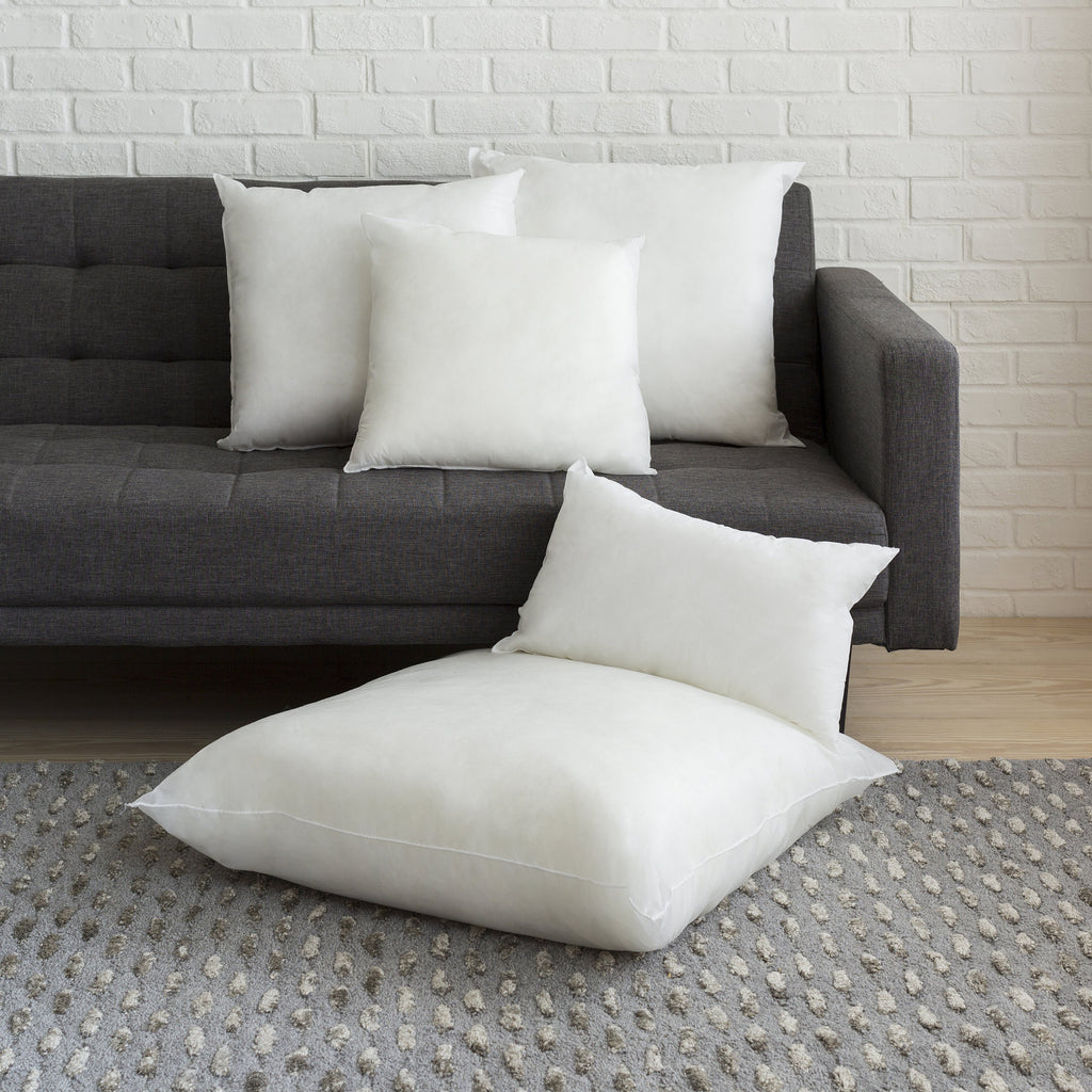 Polyester POLY-1000 Pillow Insert in White by Surya