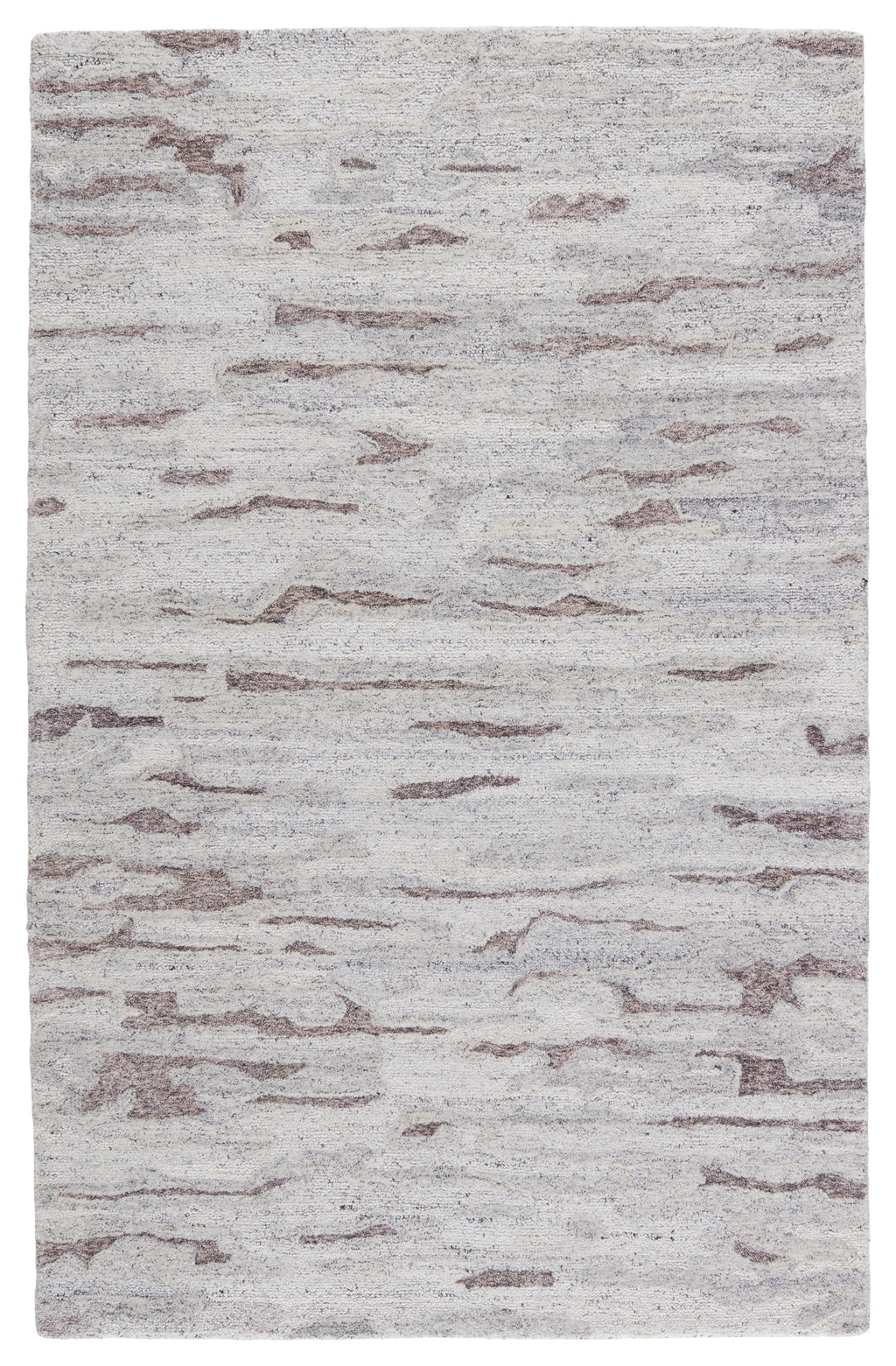 Portage Fjord Hand Tufted Gray & Ivory Rug 1