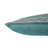 Zaida Tribal Pillow in Teal & Terracotta by Jaipur Living