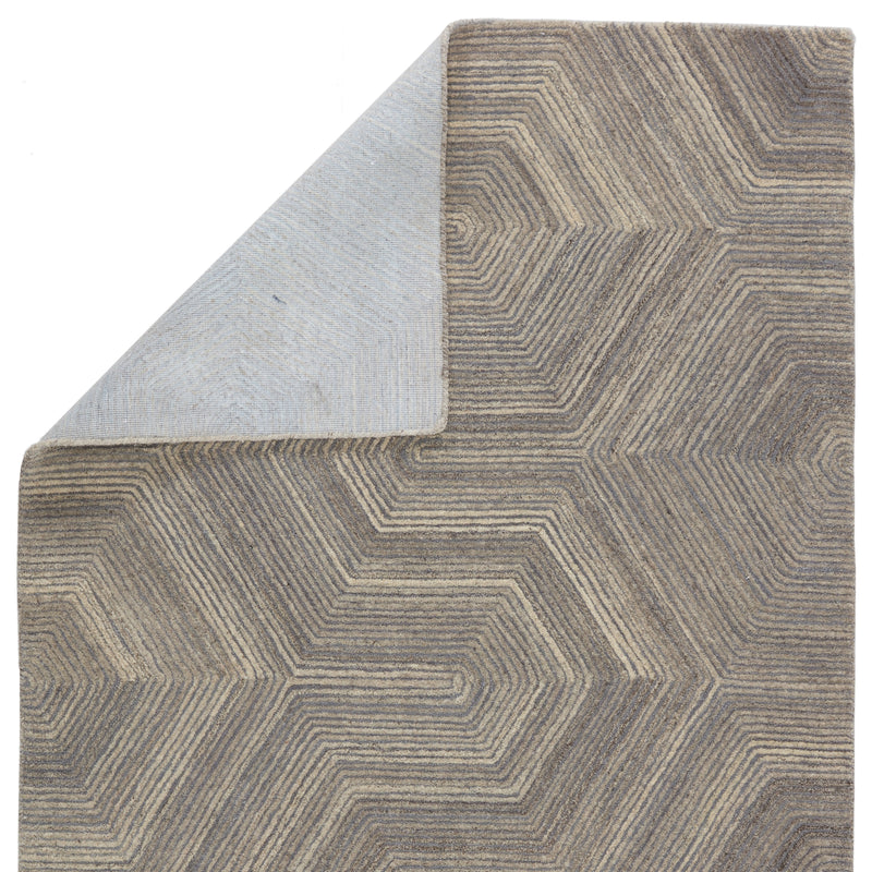 rome handmade geometric gray rug by jaipur living 3