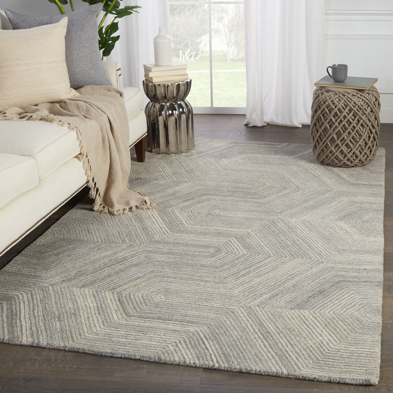rome handmade geometric gray rug by jaipur living 5