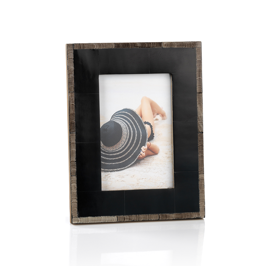 Palm Desert Chiseled Horn Photo Frame