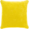 Quilted Cotton Velvet QCV-008 Pillow in Mustard by Surya