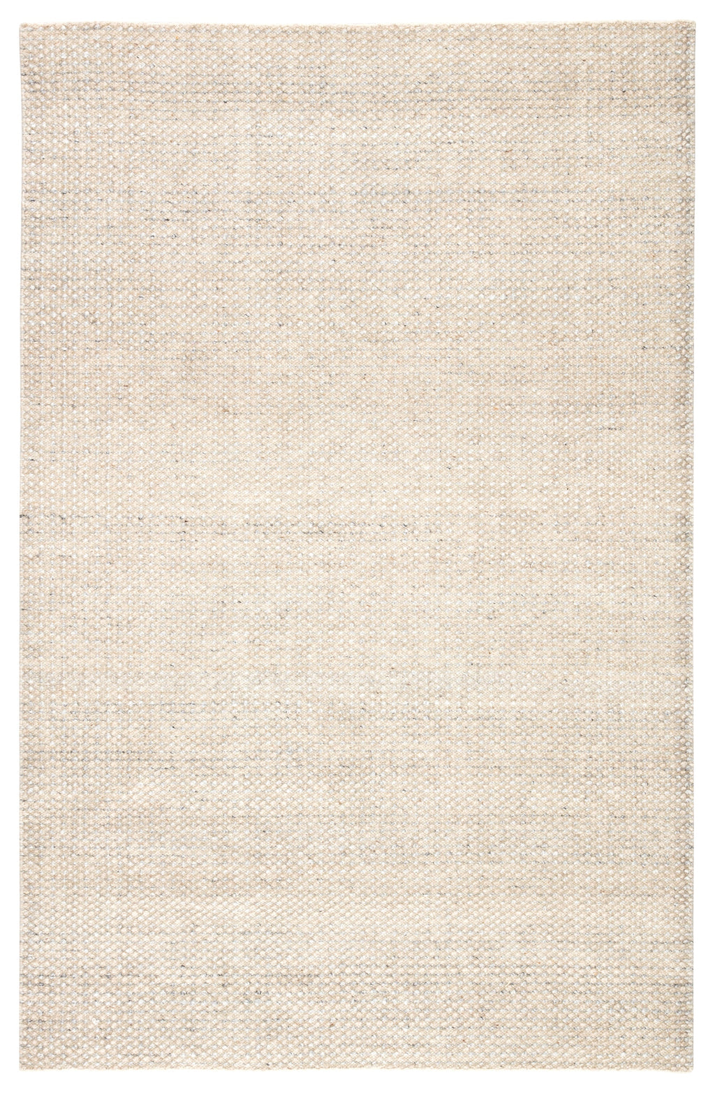 Limon Indoor/ Outdoor Solid Ivory & Gray Area Rug