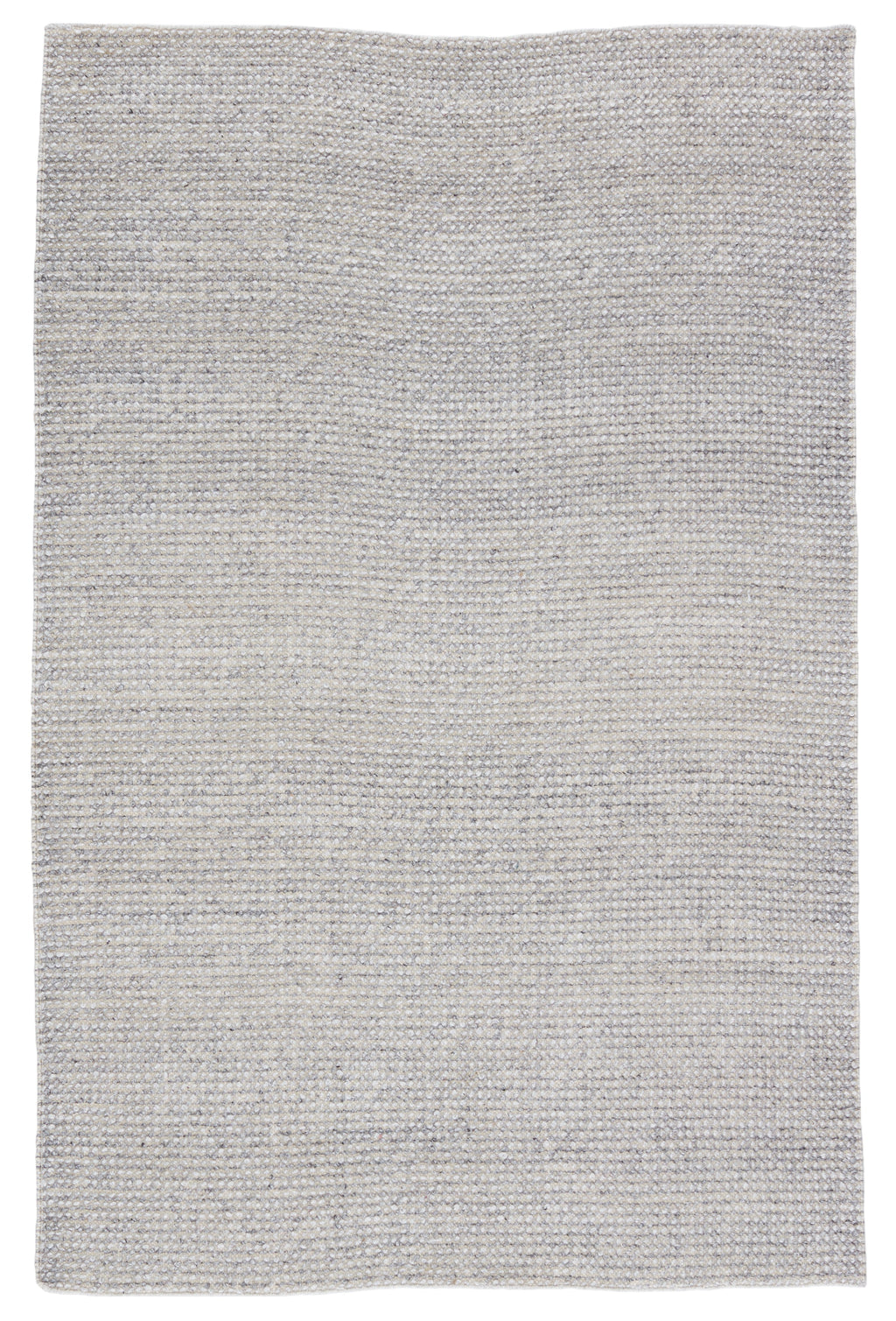 Crispin Indoor/Outdoor Solid Grey & Ivory Rug by Jaipur Living