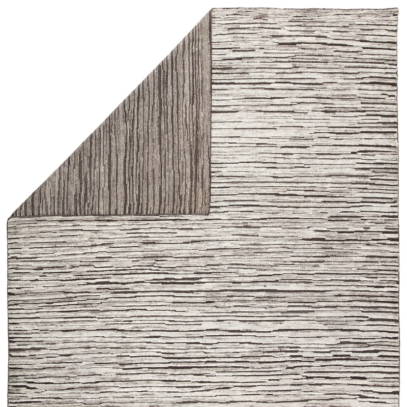 ramsay handmade stripes dark gray ivory rug by jaipur living 3