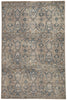 Williamsburg Hand-Knotted Medallion Gray & Navy Area Rug design by Jaipur Living