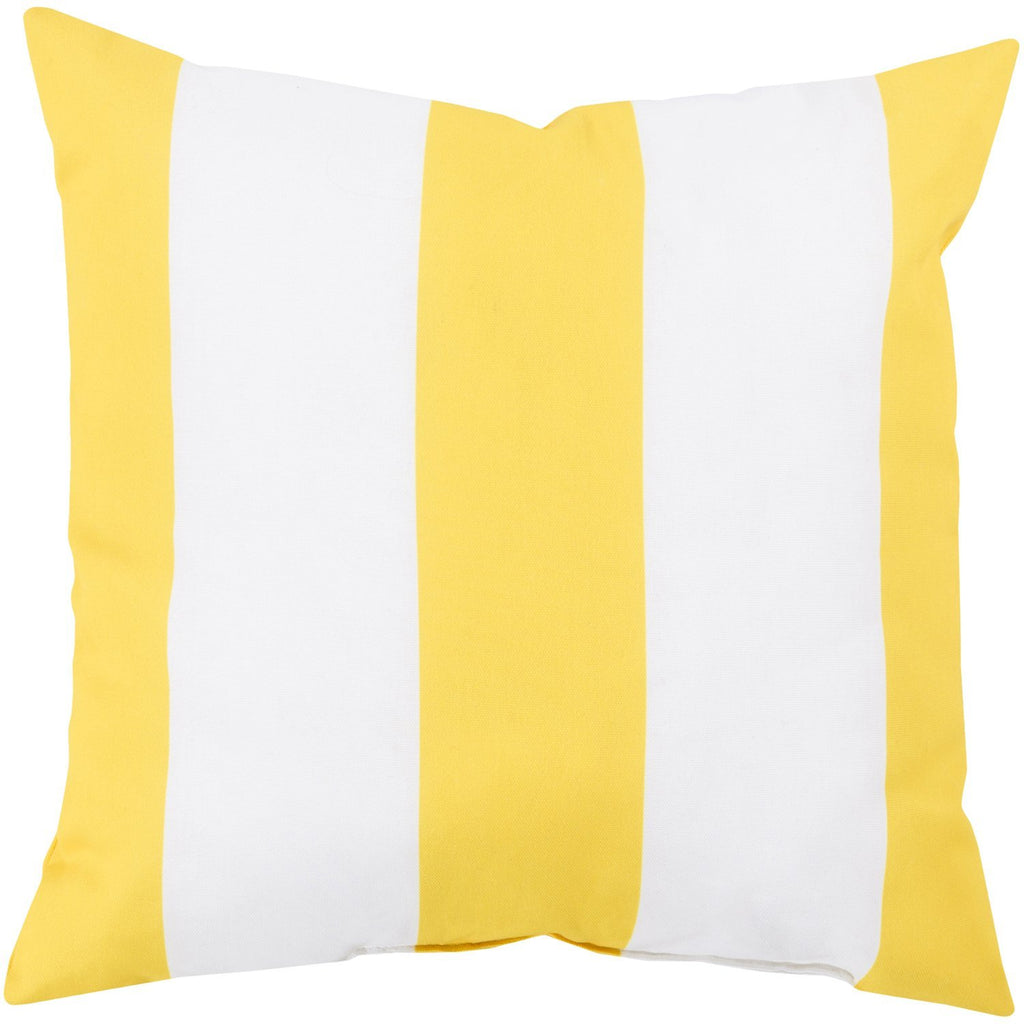 Rain RG-157 Pillow in Bright Yellow & Ivory by Surya