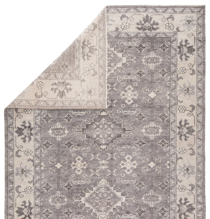 sln12 kella hand knotted medallion gray area rug design by jaipur 2