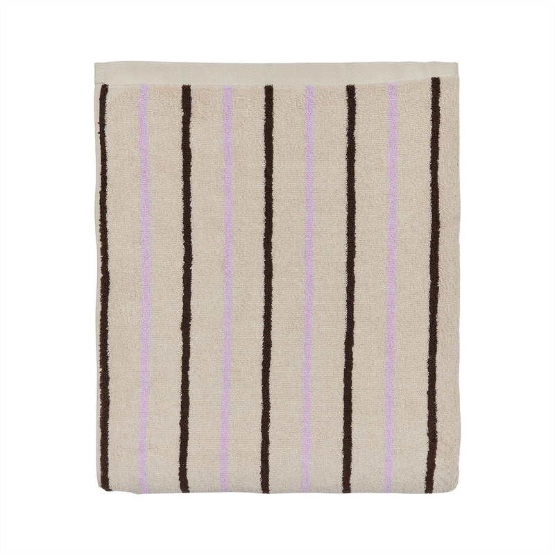 raita towel large purple clay brown 1