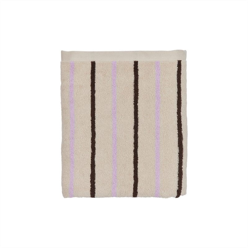 raita towel purple brown 1