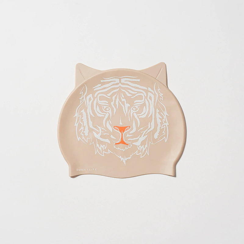 swimming cap tully tiger by sunnylife s2vcapmm 1