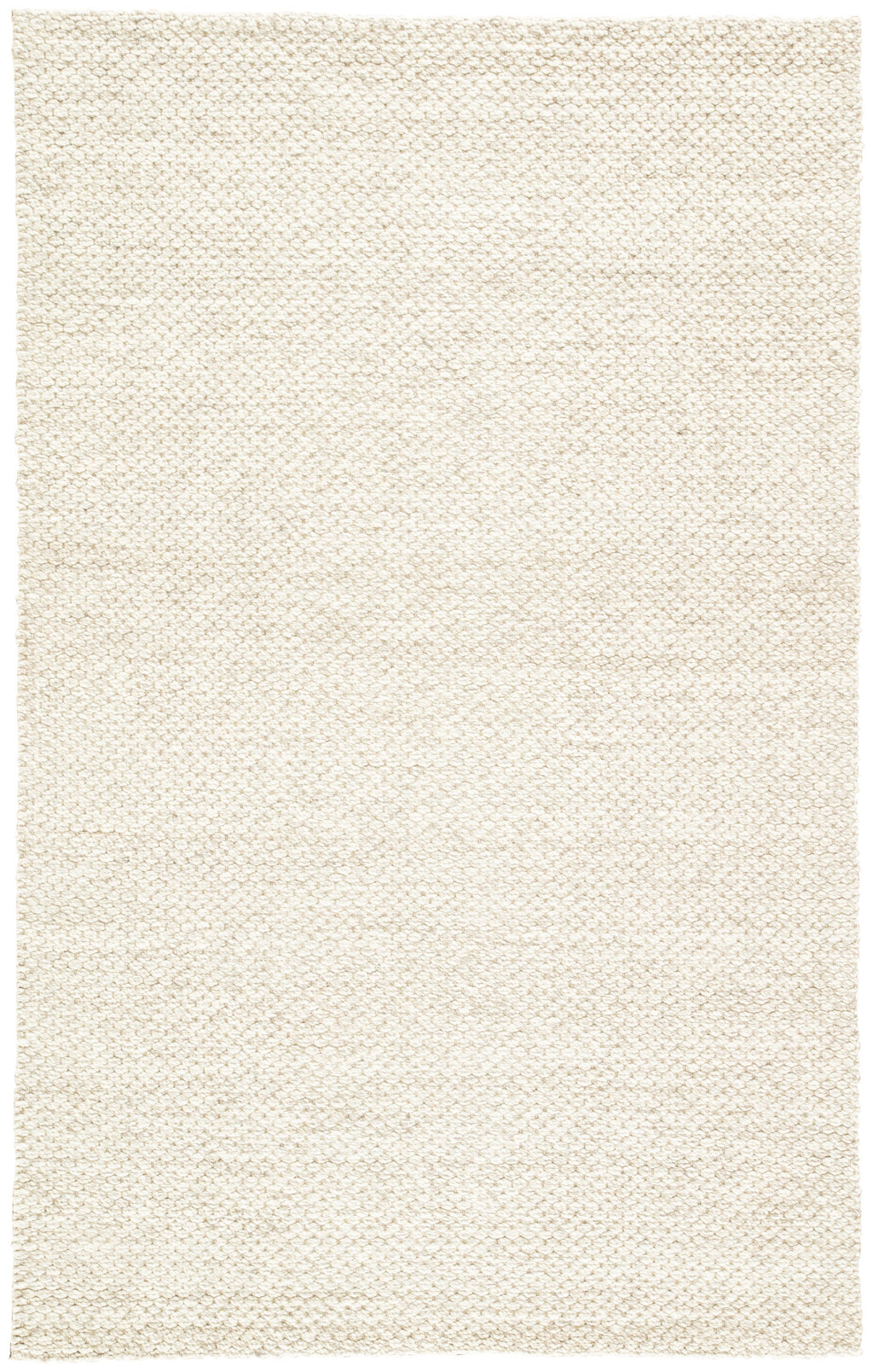 Karlstadt Solid Rug in Whisper White & Simply Taupe design by Jaipur Living