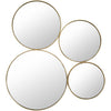 Sophie SHE-001 Mirror in Gold by Surya