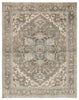 flynn medallion rug in london fog whitecap gray design by jaipur 1