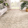 stage border rug in oatmeal whitecap gray design by jaipur 5