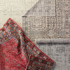 Donte Hand-Knotted Oriental Red & Blue Rug by Jaipur Living