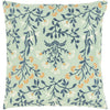 Shelter SLT-003 Woven Pillow in Mint & Navy by Surya