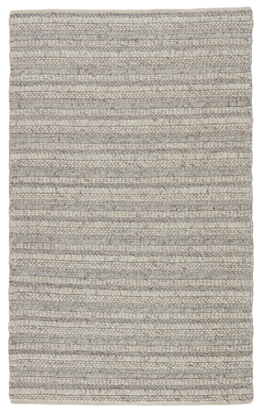 nebula handmade solid gray cream area rug by jaipur living 1