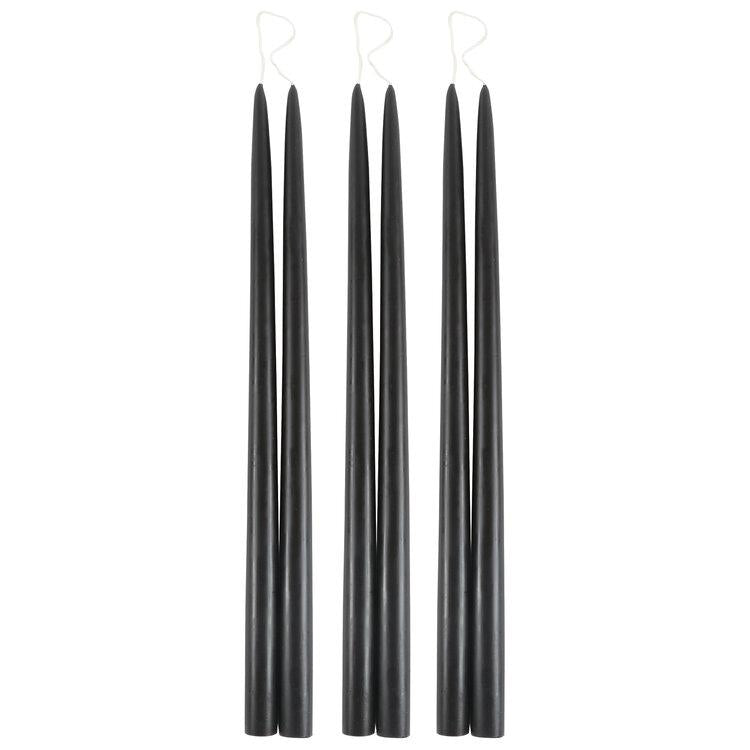 Taper Candles Pair in Various Sizes & Colors