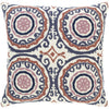 Termez TMZ-001 Woven Pillow in Ivory & Navy by Surya
