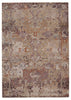 Valentia Thessaly Gold & Maroon Rug 1