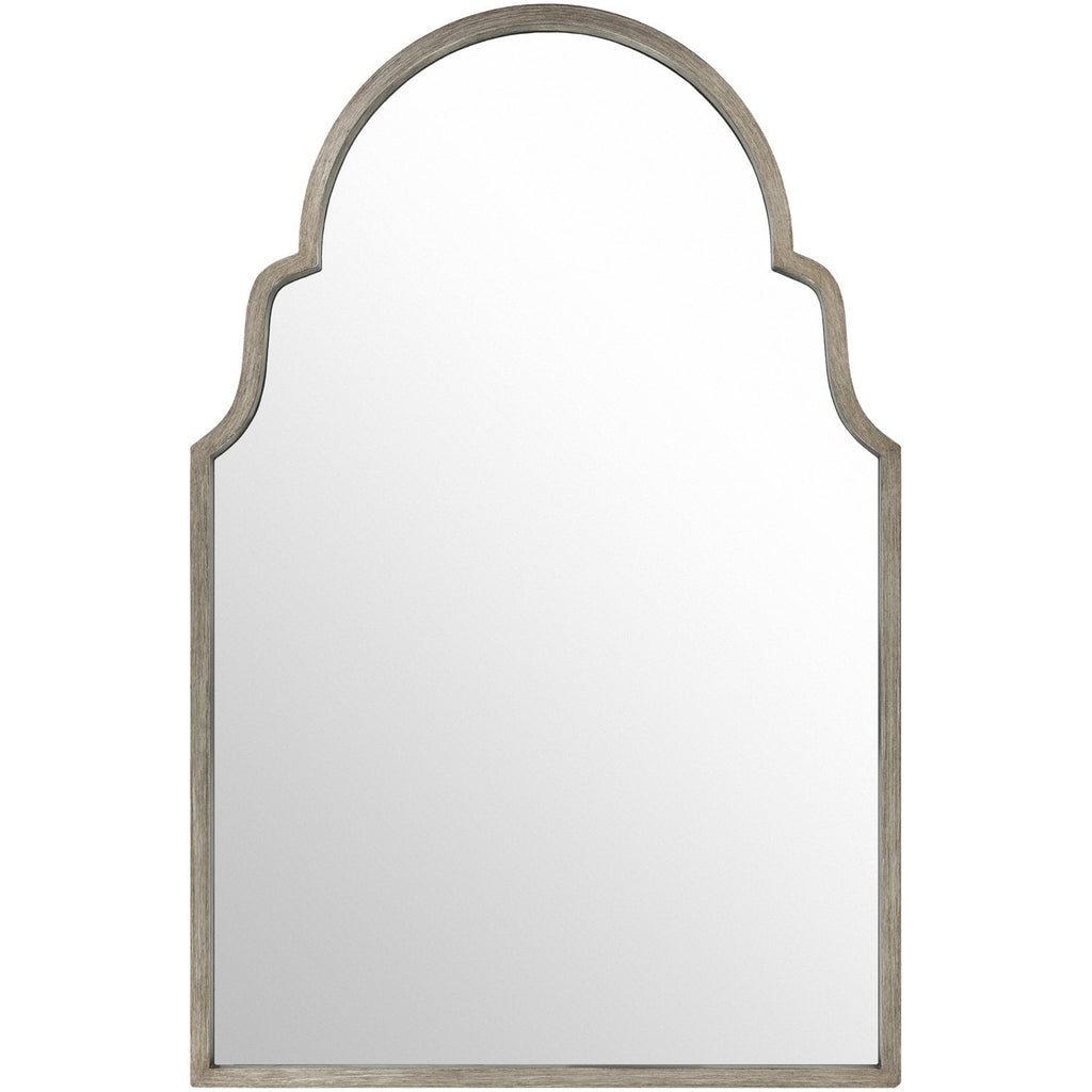 Vassar VSR-001 Arch/Crowned Top Mirror in Silver by Surya