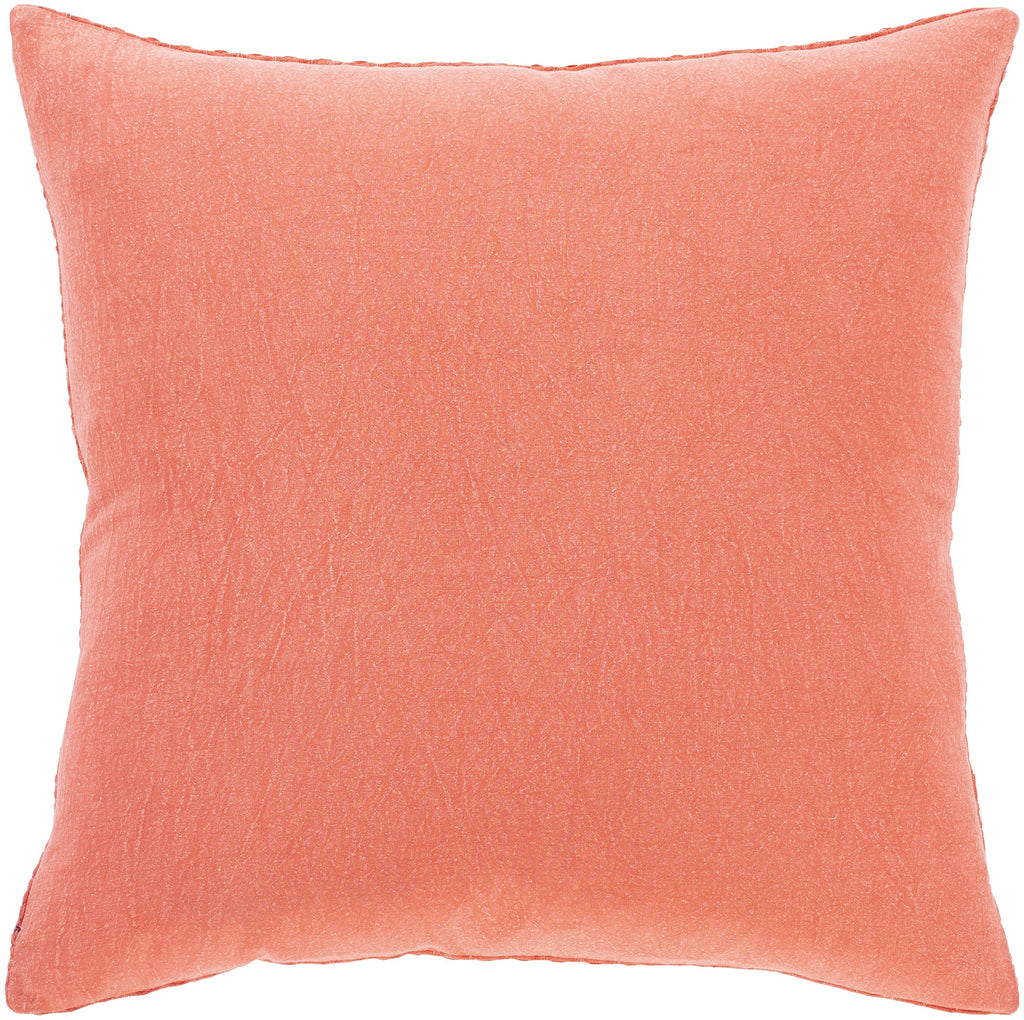 Waffle WFL-003 Woven Pillow in Bright Orange by Surya