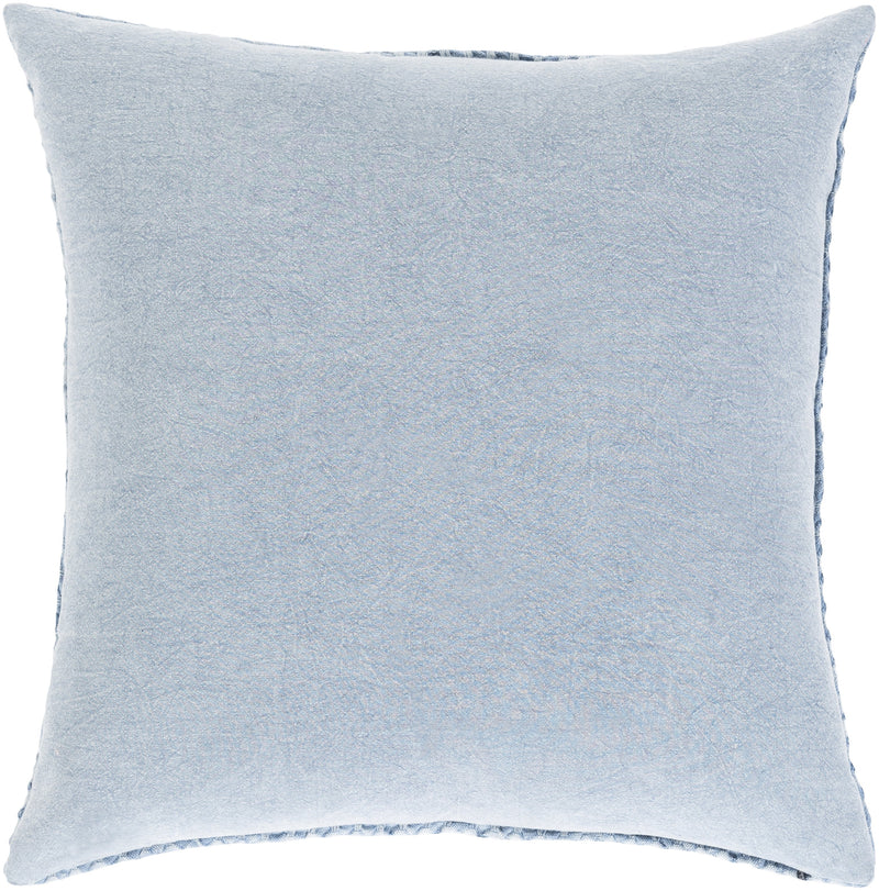 Waffle WFL-008 Woven Pillow in Denim by Surya